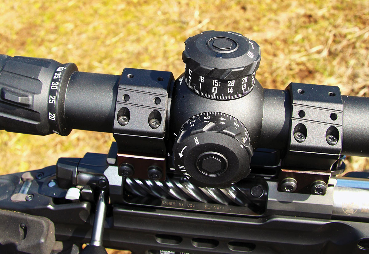 This riflescope is based on a 36mm tube, which helps enhance the advanced optical system, give it more correction travel and flatten the field for edge-to-edge clarity when dialed to extreme ranges.